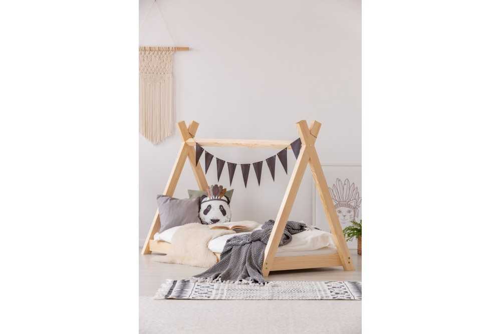 Lit tipi en bois Aismée 2
