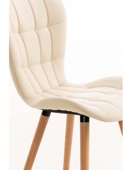 CHAISE MODERNE VERONIKA CUIR SYNTHETIQUE CHAISES