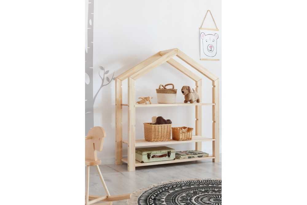 Étagère pour enfant CHLOE en Bois de Pin Étagère pour enfant CHLOE en Bois de Pin