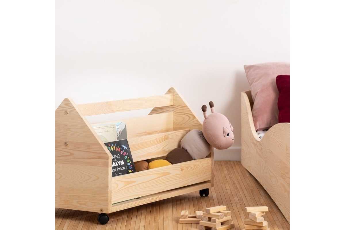 NOLAN coffre de rangement en bois