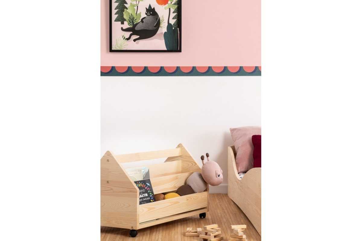 NOLAN coffre de rangement enfant bois