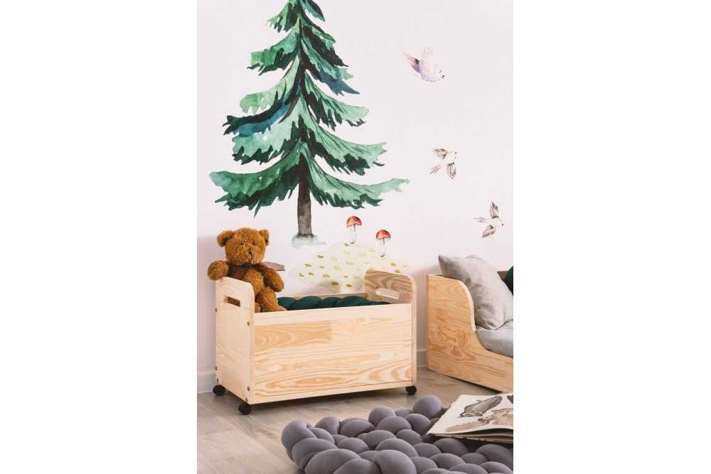 OSCAR coffre de rangement en bois 2