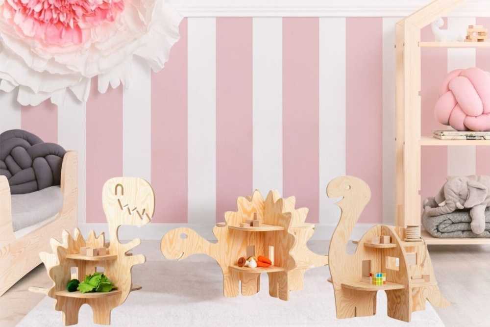 étagère en bois enfant dinosaure étagère en bois enfant dinosaure