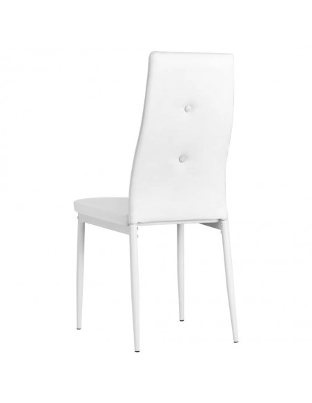 CHAISE MODERNE WILLIAM CUIR SYNTHETIQUE CHAISES