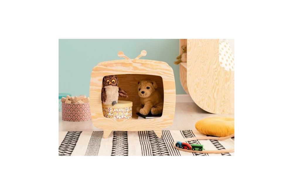 TIKI table de chevet en bois enfant 2