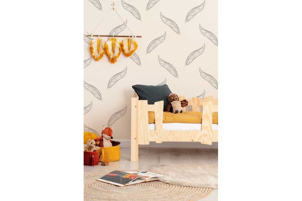 Lit modulable enfant en bois de pin LEON Lit modulable enfant en bois de pin LEON