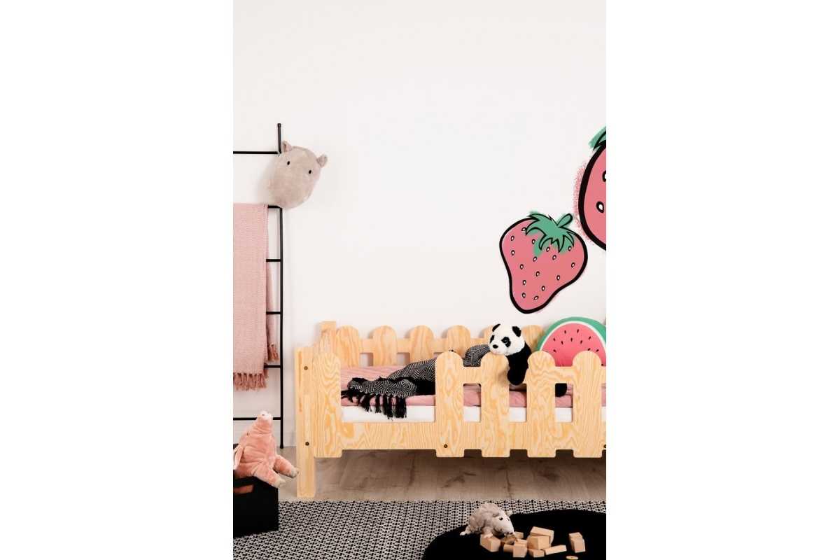 Lit enfant en bois 70x140cm GASPARD