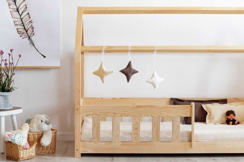 YSEULT Lit cabane en bois de Pin 2