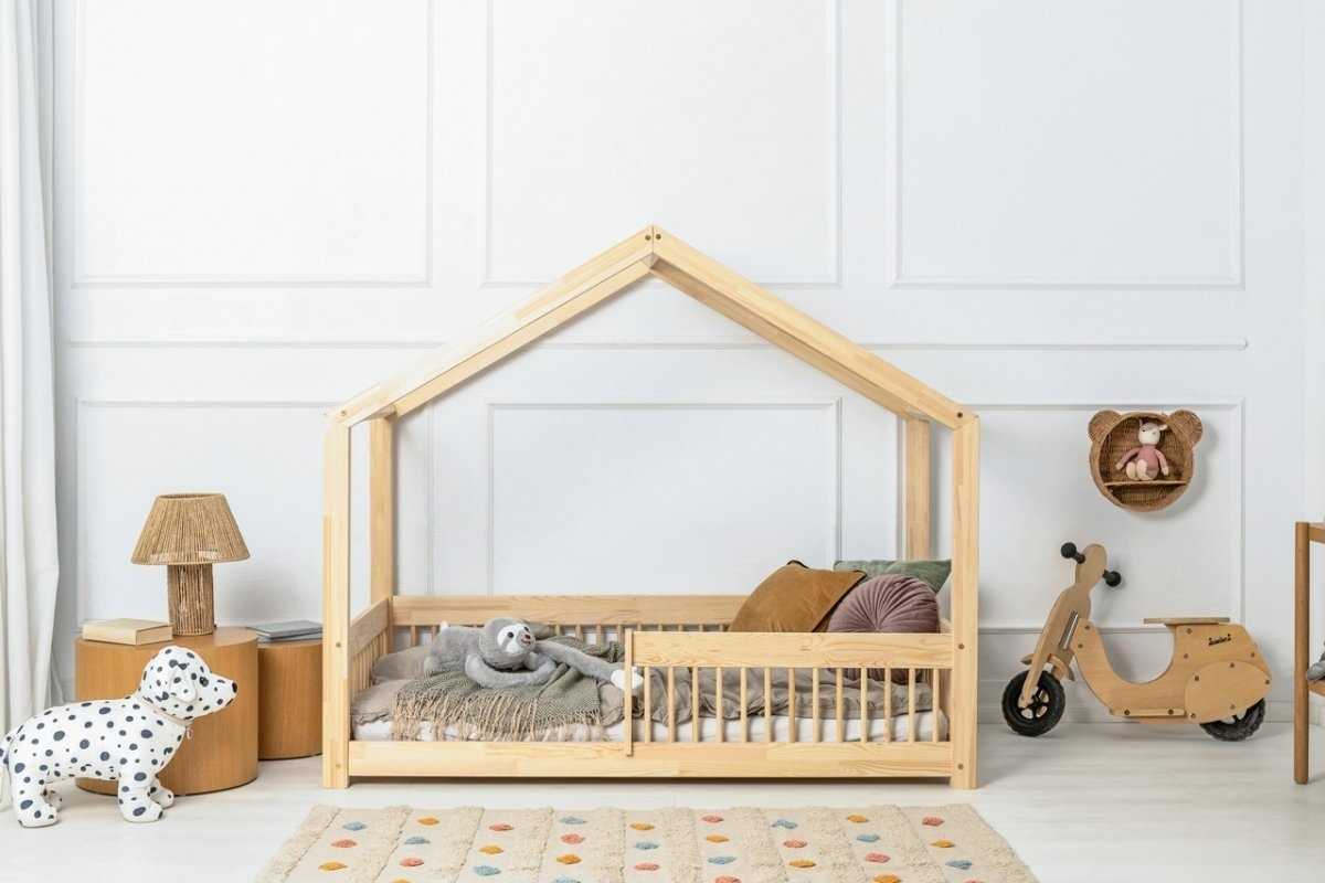 Lit cabane enfant en bois de pin LIOR