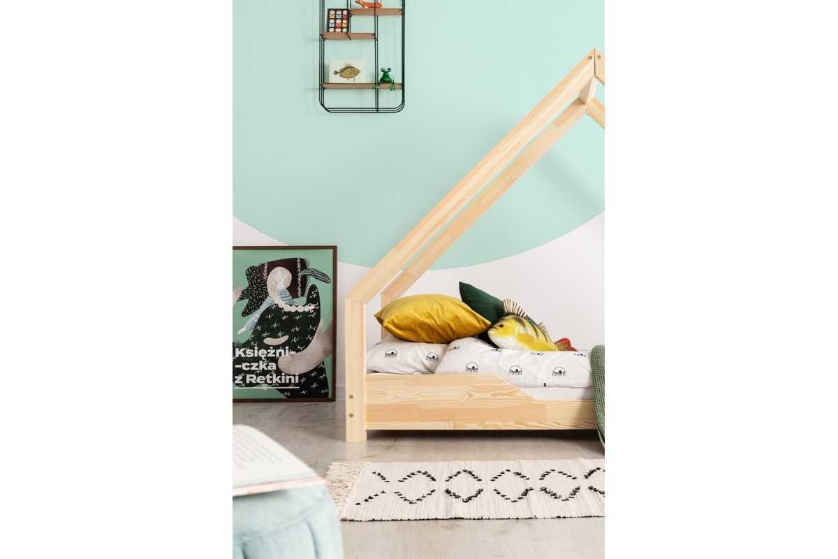 Lit cabane chambre enfant en bois de Pin Béryl