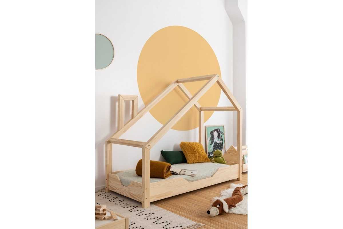 MALOU lit cabane en bois de pin