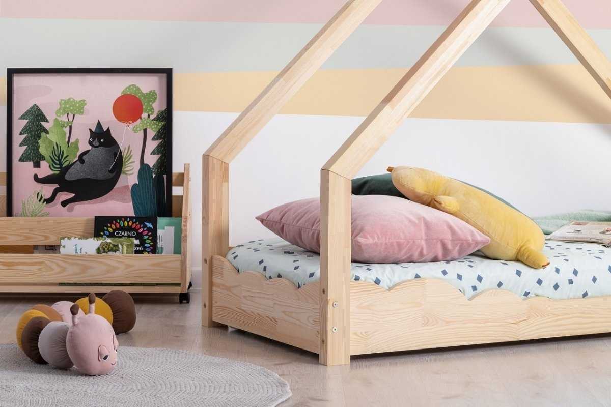 CALLIE lit cabane enfant en bois de pin modulable