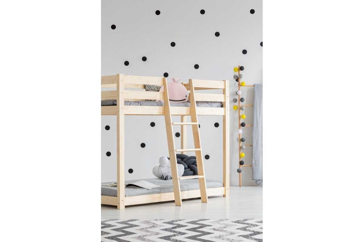 MOANA lit superposé enfant 190x200 en bois de pin chambre
