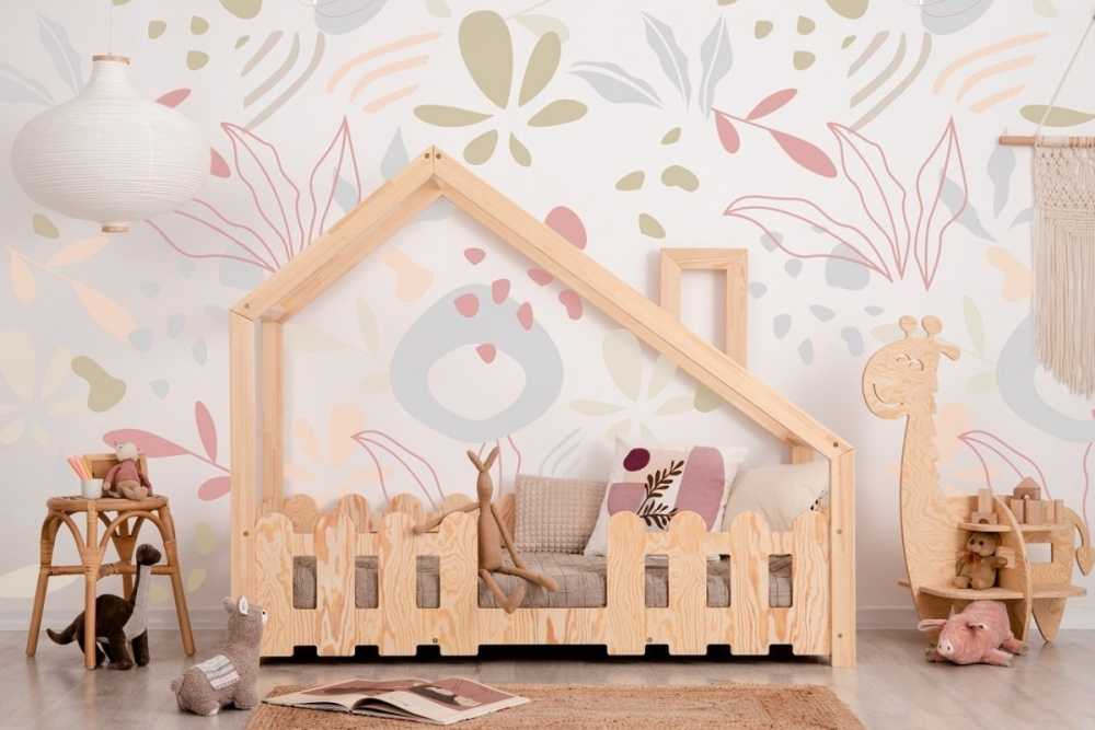 Lit cabane en bois enfant ESTER 90x190cm Lit cabane en bois enfant ESTER 90x190cm