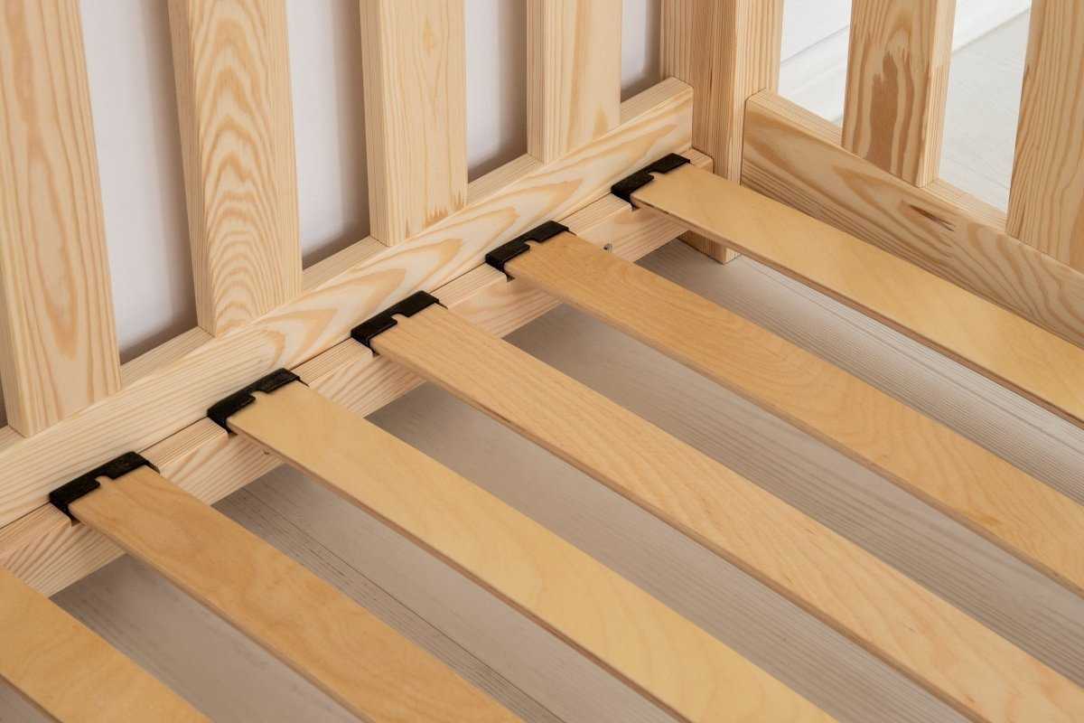 Sommier à lattes en bois pour lit cabane en bois NINA
