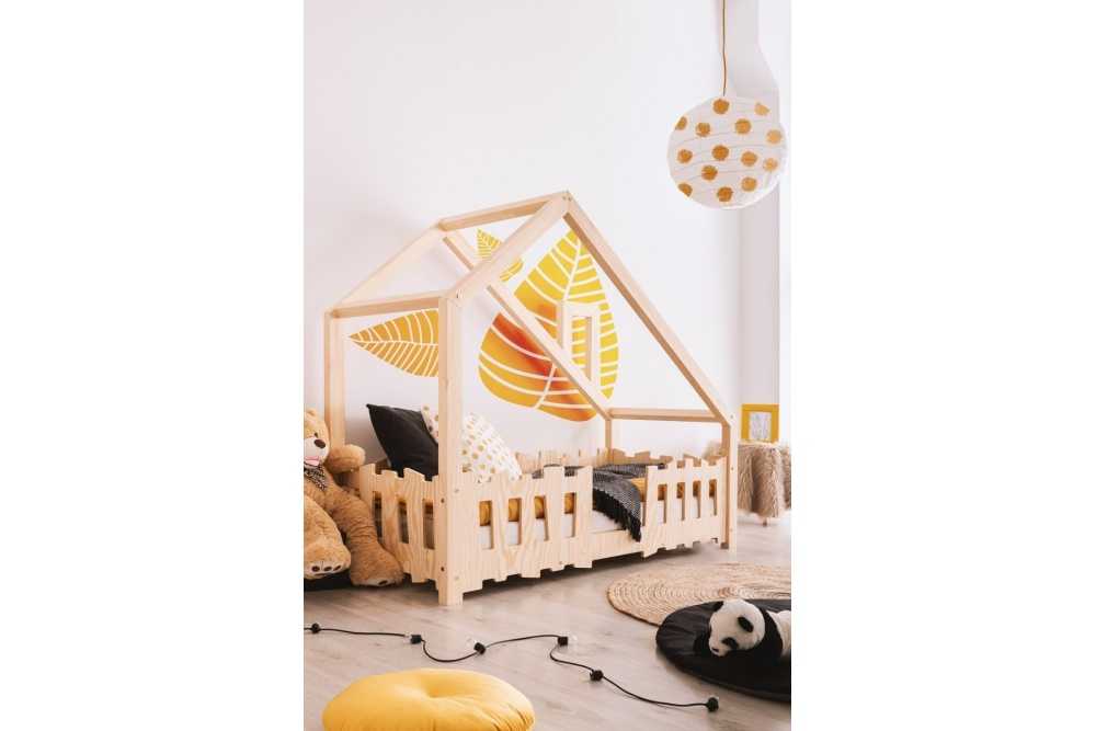 Lit cabane en bois enfant Robin 90x200cm Lit cabane en bois enfant Robin 90x200cm
