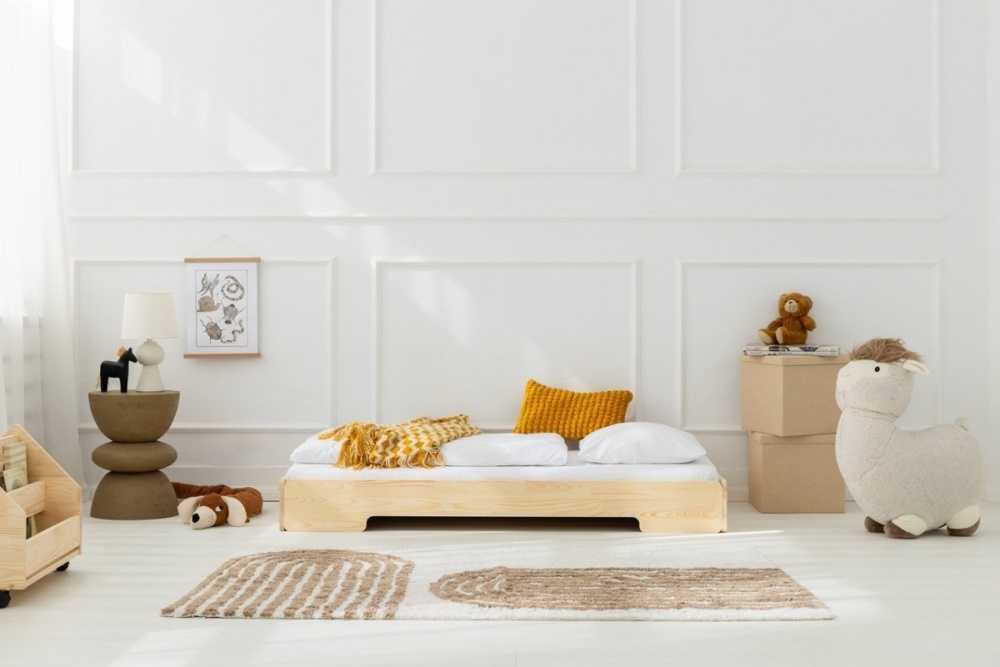 Lit en bois de pin enfant TAO 90x190cm