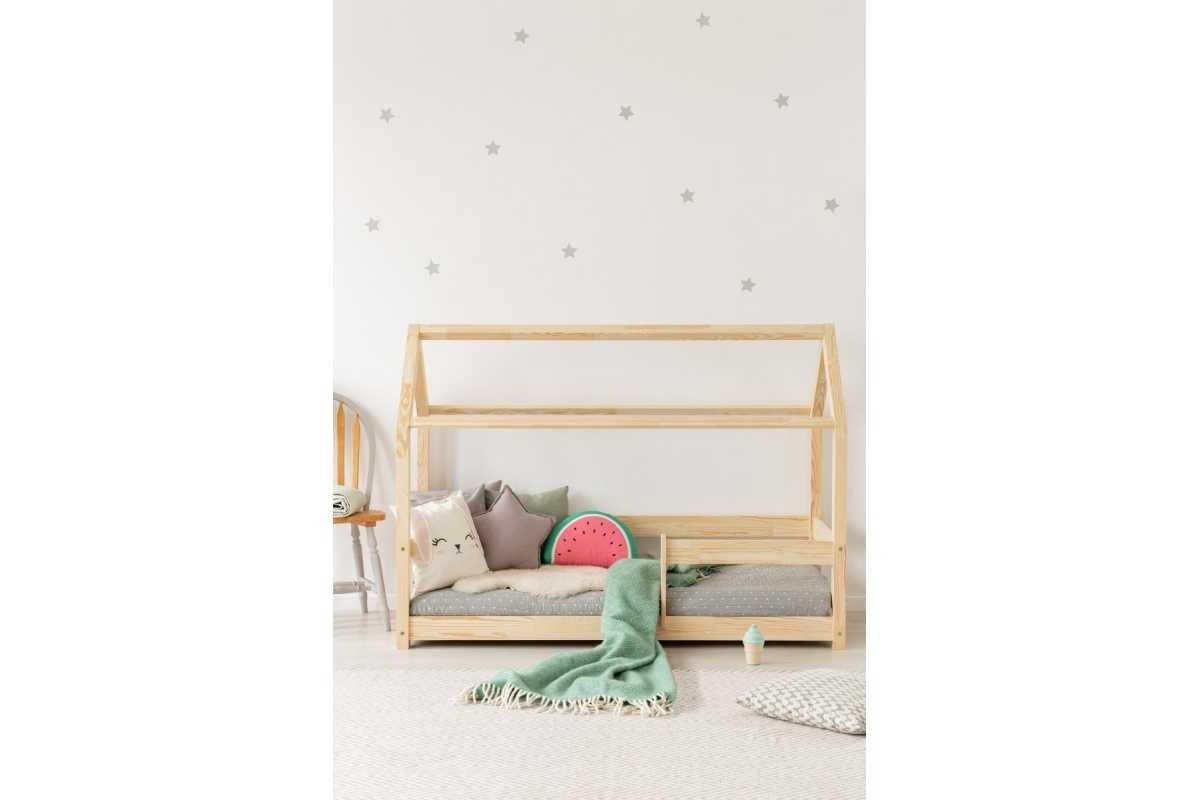 Lit cabane en Bois naturel LUCE