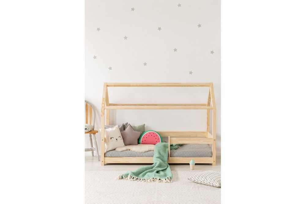 Lit cabane en Bois naturel LUCE